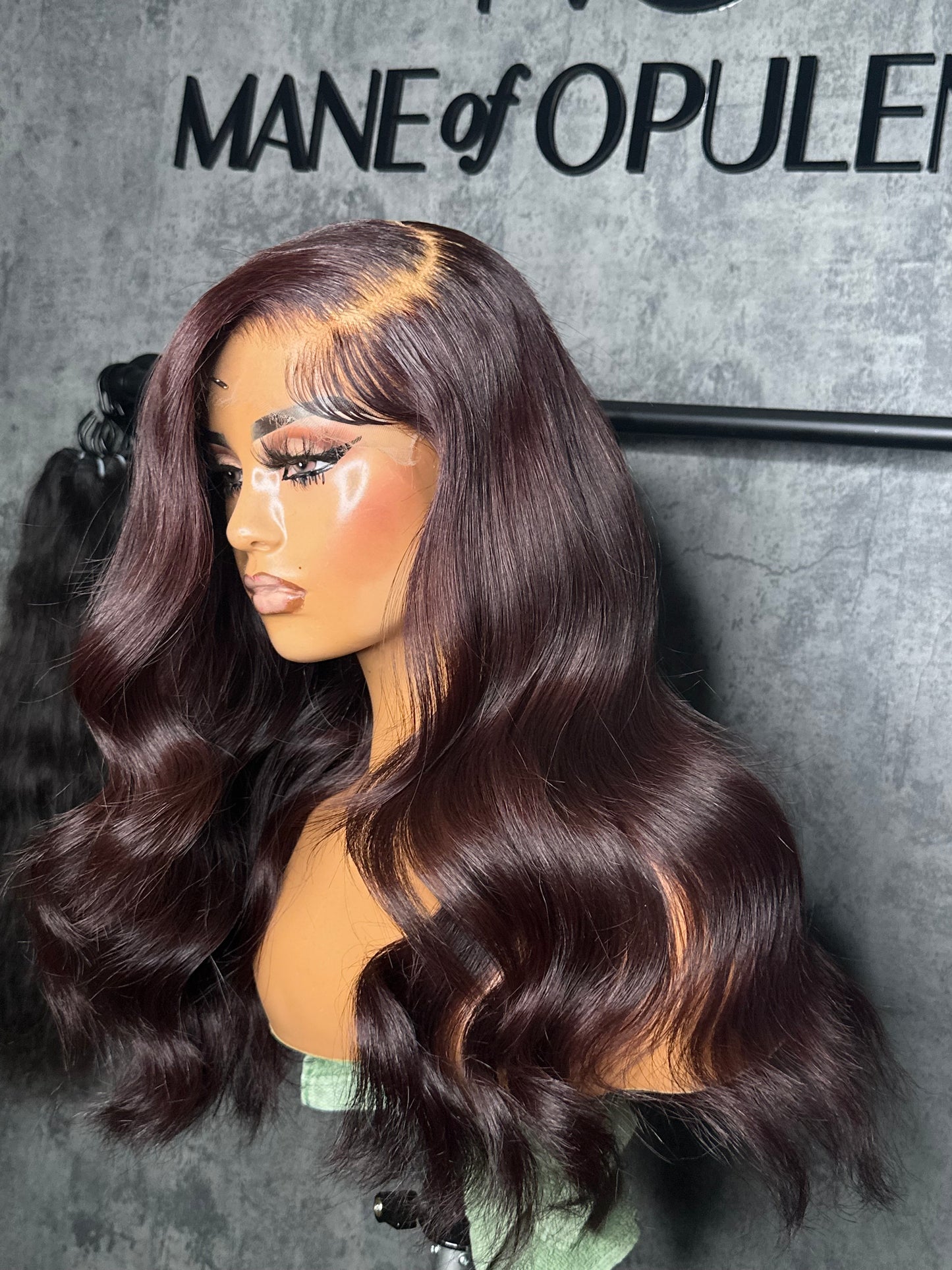 Ruby Glueless Deep Side Part Closure Wig