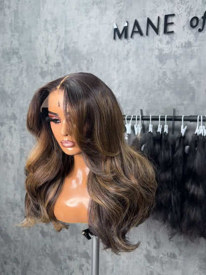 Aubrey Glueless Closure wig (ready to ship only 1)