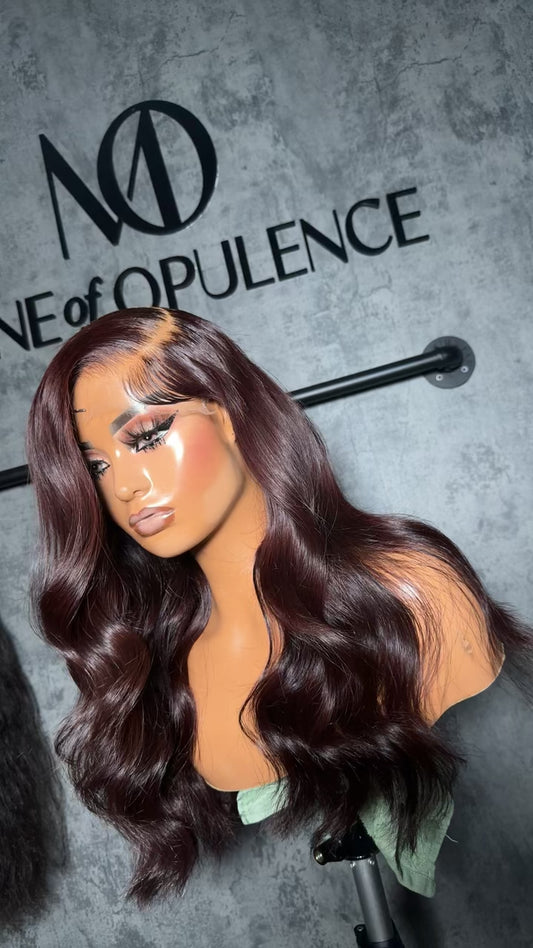 Ruby Glueless Deep Side Part Closure Wig